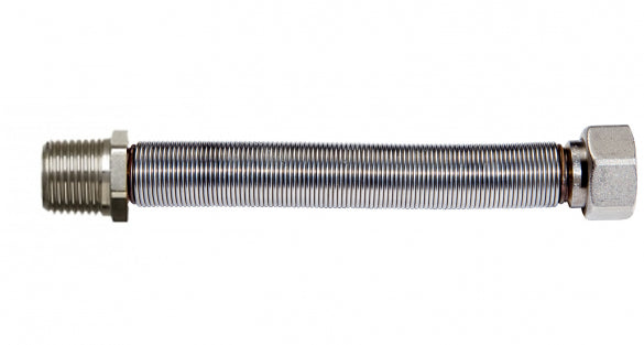 De borri - flessibile acqua estensibile in acciaio inox maschio/femmina 2" - 220-420 MM
