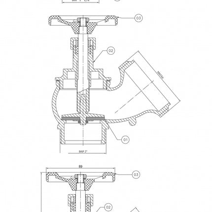 Idrante 11/2" Uni 45