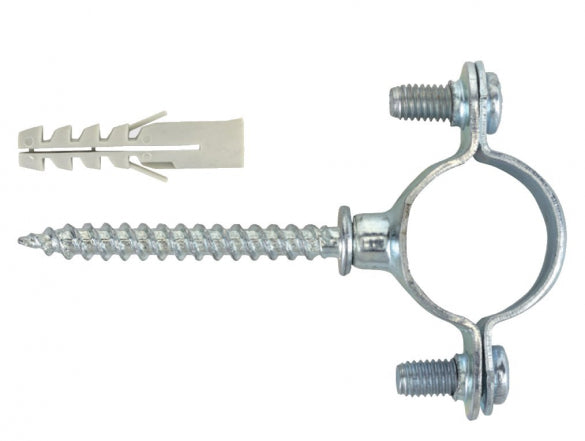 Collare zincato con tassello - Diametro: 10 mm