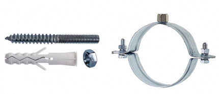 Collare Zincato ø110 con tassello