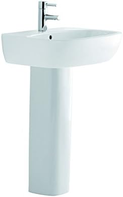 Geberit/Pozzi-Ginori - Colonna Per Lavabo In Porcellana Bianco - Serie: Fantasia 2