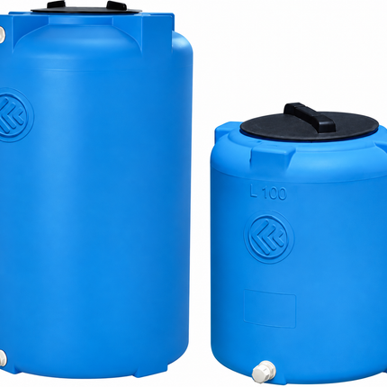 Cordivari - Serbatoio verticale in polietilene 1000 litri diametro 920 mm per acqua potabile