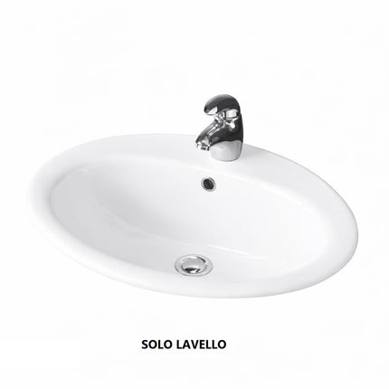 Lavabo Da Incasso 56*43 Porcellana