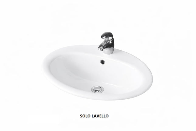 Lavabo Da Incasso 56*43 Porcellana
