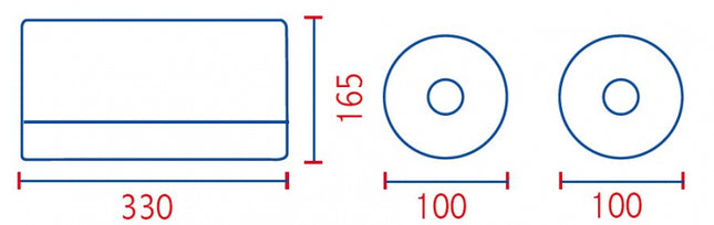 Pucciplast - Placca Di Coperatura + Rosoni + Pulsanti
