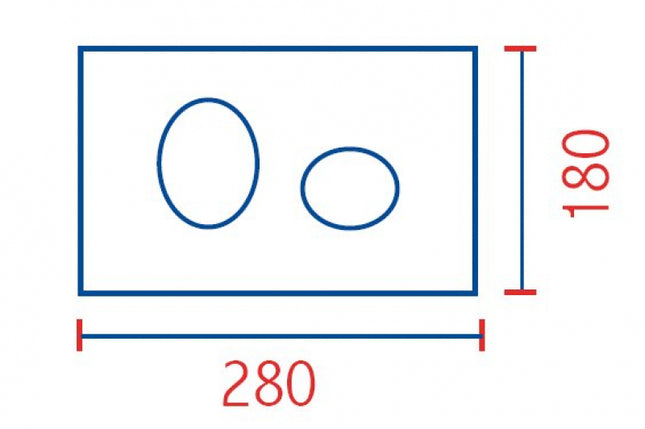 Pucciplast - Placca Eco Ellisse 4,7Mm - 280X180 - Colore: Cromo
