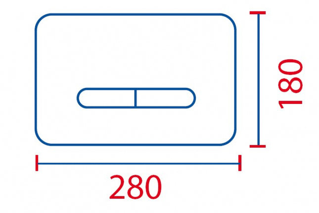 Pucciplast - Placca Eco Tratto 4,7Mm - 280X180 - Colore: Bianco