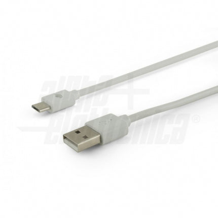 ALPHA ELETTRONICA - Cavo Usb 2.0 Da Spina Usb-A A Spinamicro Usb-B 1 METRO