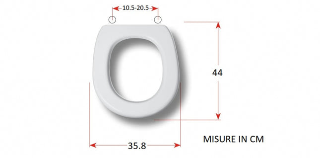 Sapal - Coprivaso Anziani Legno Bianco