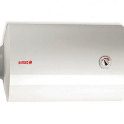 Simat - Scaldabagno elettrico 80 litri 2 anni di garanzia orizzontale sinistro