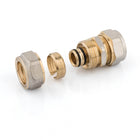 Raccordo Dritto Doppio 20x20 Per Multistrato A Stringere Completo Di Kit