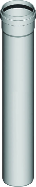 Tubo PPS monoparete ø80 per caldaia a condensazione - 200 cm