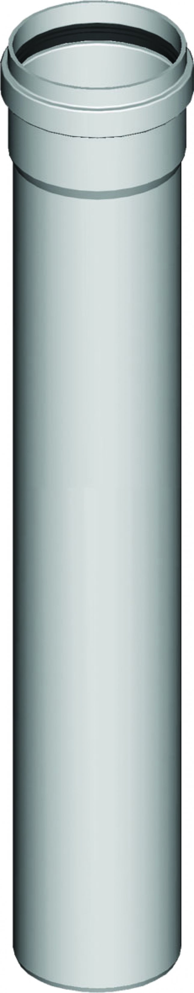 Tubo PPS monoparete ø80 per caldaia a condensazione - 200 cm