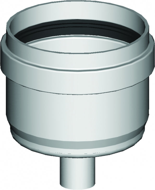 Tappo ø80 in pps per caldaia a condensazione