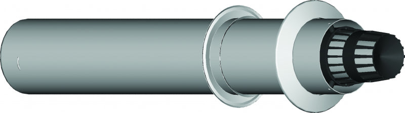 Stabile - Tubo coassiale pps ø60/100 con terminale in nylon per caldaia a condensazione - 85 cm
