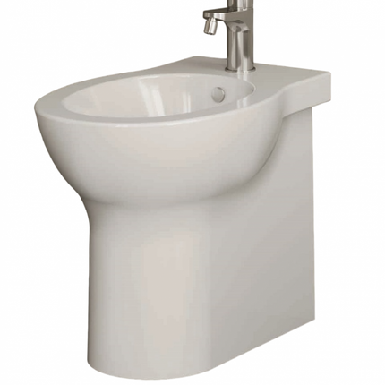 Azzurra - Bidet Filo Parete bianco Serie Click (miscelatore escluso)