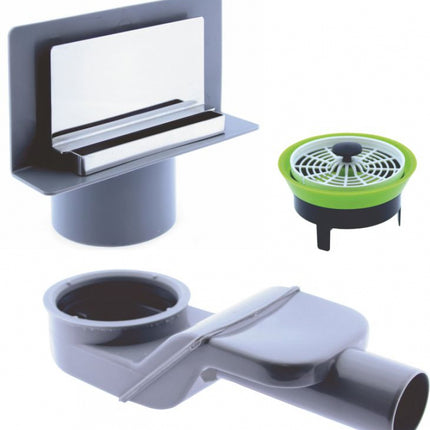 Canalina Inox Lineare A Parete - Bampi