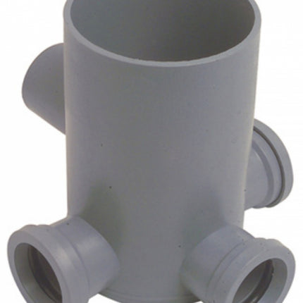 Bonomini - Pozzetto ø40 4 vie ad innesto senza tappo - alto