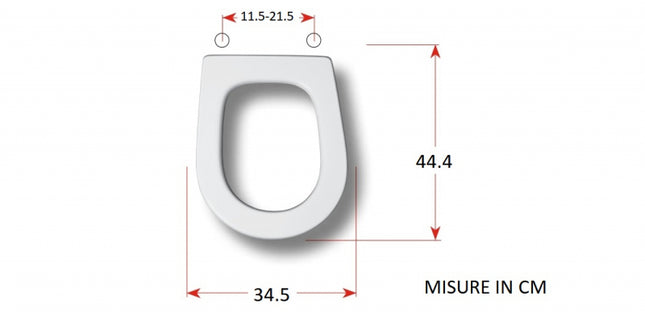 Sapal - Coprivaso Clivia Bianco Legno