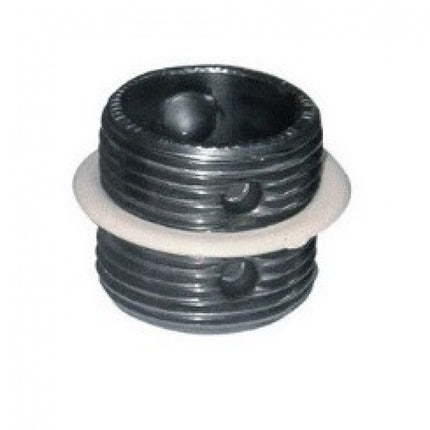 Raccordo Niples con guarnizione per accoppiamento radiatore Ardesia Cordivari alluminio