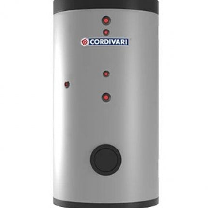 Cordivari - Bollitore Polywarm 300 litri Per Produzione Di Acqua calda sanitaria Con 2 Scambiatori Fissi
