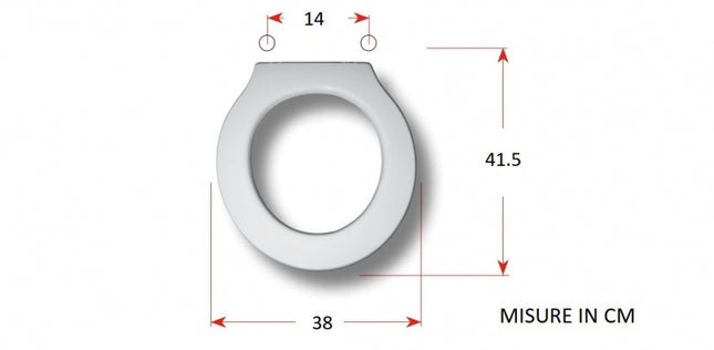 Azzurra - Coprivaso Frizionato Termoindurente - Serie: Mini Vera 48