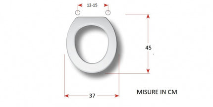 Sapal - Coprivaso Universale Legno - Colore: Bianco