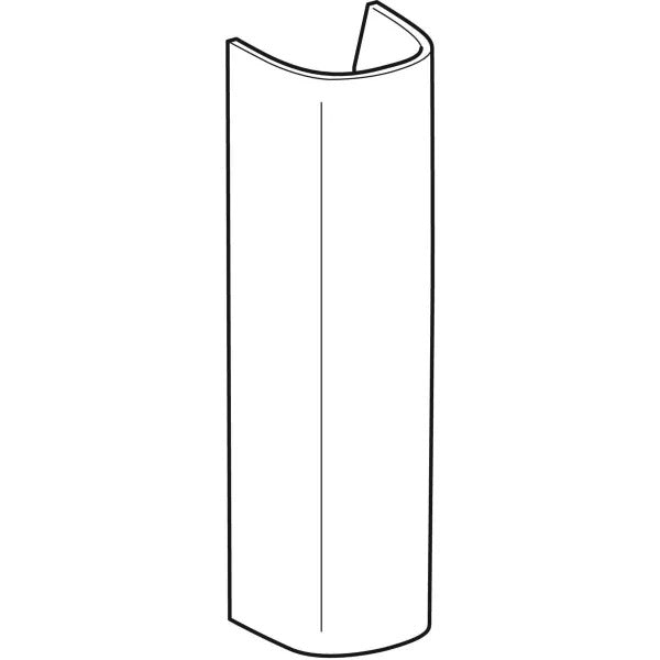 Geberit/Pozzi-Ginori - Colonna Per Lavabo In Porcellana Bianco - Serie: Fantasia 2
