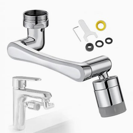 De Borri - Aeratore con snodo M.24 - F.22 in ottone per miscelatore (comprende chiave + set guarnizioni)