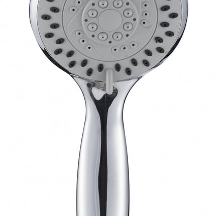 Doccetta 5 getti cromata in abs modello Nature