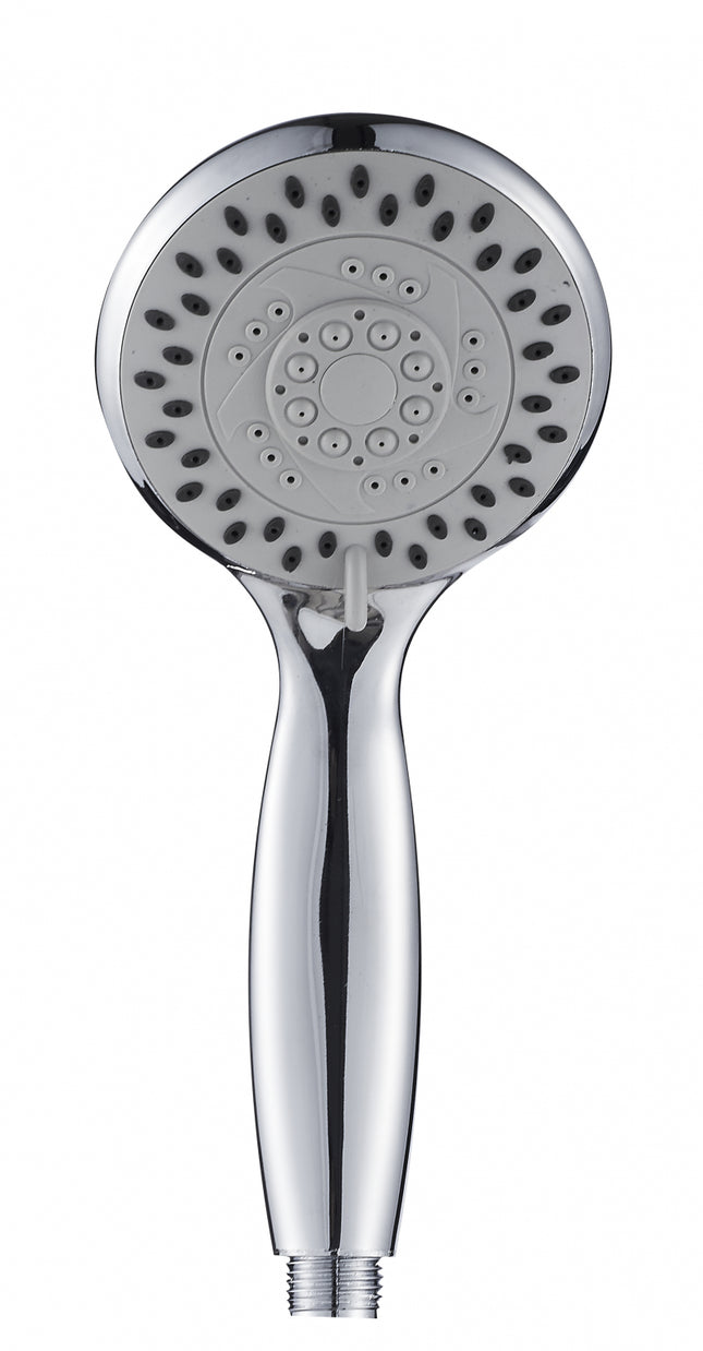 Doccetta 5 getti cromata in abs modello Nature