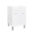 Mobile Sottolavello Cucina Da 80 Cm Solo Per Lavello In Ceramica Da Appoggio - Colore: Bianco (Solo Mobile)