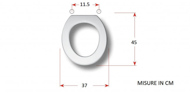 Coprivaso Frizionato Termoindurente Bianco - Serie: Fast