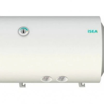 Isea - Scaldabagno elettrico orizzontale 80 litri flangiato versione sinistro - Garanzia 2 anni - Modello: Swing