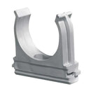 Clips fissatubo ø16 a scatto in pvc grigio