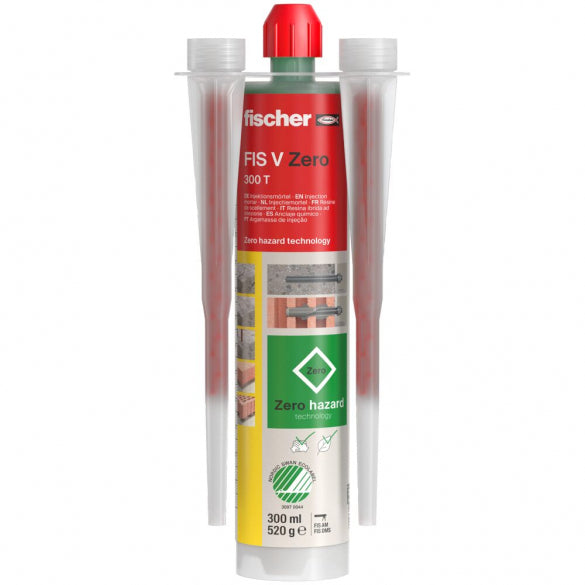 Fischer - Ancorante chimico resina ad iniezione in cartuccia da 300 ml senza sostanze pericolose