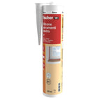 Fischer - Silicone neutro a base alcoxi 310 ml e a basso modulo per serramenti - Colore: Nero