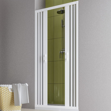 Forte - Box Doccia Sirio 140-100 - Parete/Parete - Soffietto Apertura Centrale A Due Porte - Altezza 188 Cm - Serie Colibri - Articolo: Bp160