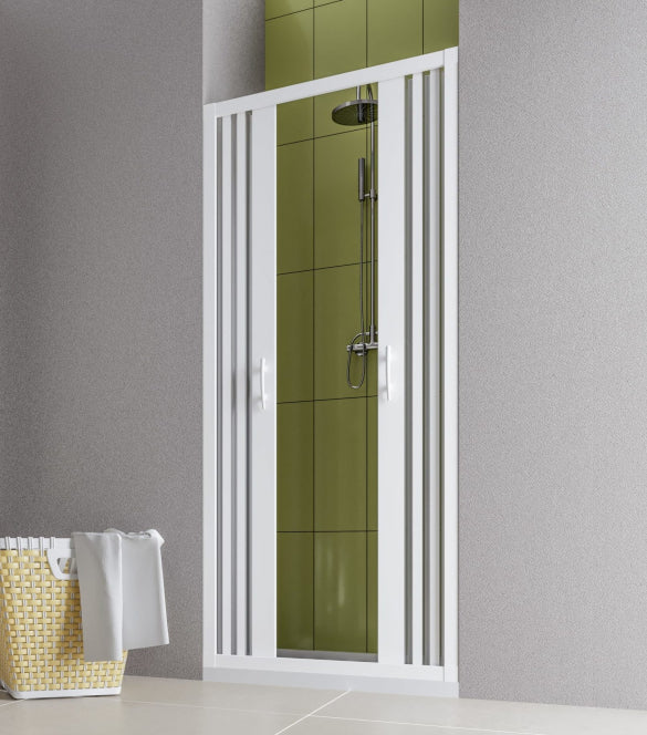 Forte - Box Doccia Sirio 160-140 - Parete/Parete - Soffietto Apertura Centrale A Due Porte - Altezza 188 Cm - Serie Colibri - Articolo: Bp161