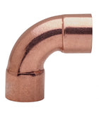 Curva A Saldare Femmina Femmina Per Rame Condizionamento 90° CHIUSA D.28,57 MM (1