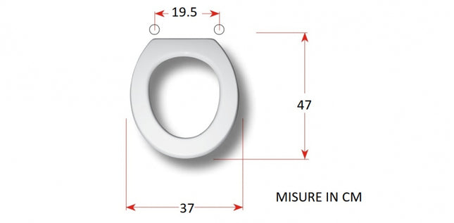 Sapal - Coprivaso Full 56 Bianco Legno