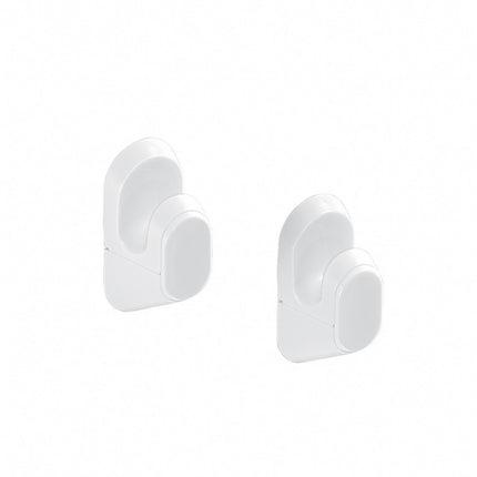 Gedy - Appendiabiti Doppio In Abs Bianco Serie Junior