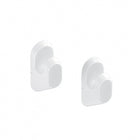 Gedy - Appendiabiti Doppio In Abs Bianco Serie Junior