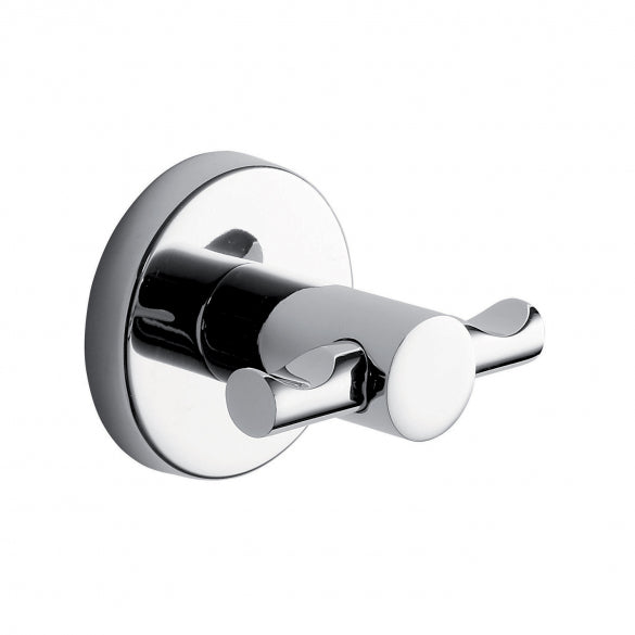 Gedy - Appendiabiti Doppio Cromato Serie Felce