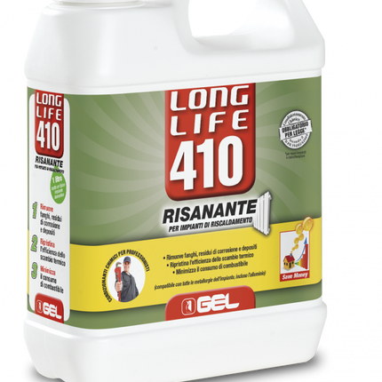 Gel - Risanante 1 litro Per Impianti Termici A Radiatori o Sottopavimento