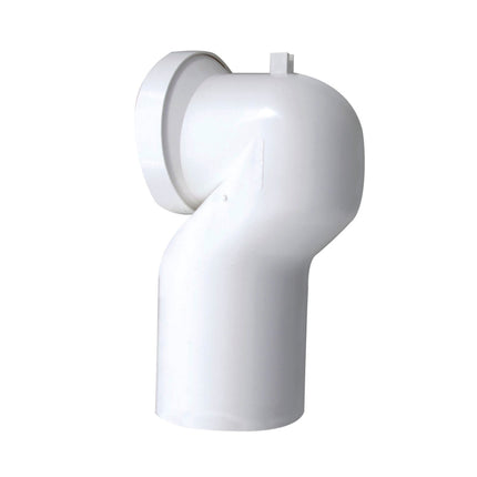 Curva tecnica d.90 collo cigno per vaso