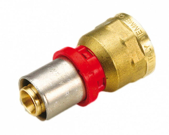 Raccordo Dritto Femmina 1" 32 Per Multistrato A Pressare