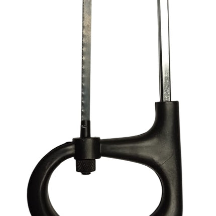 Seghetto ad archetto con manico in plastica