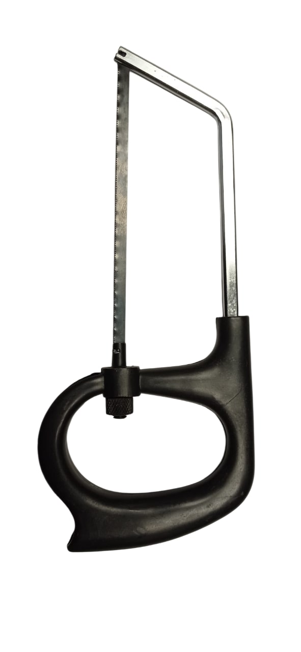 Seghetto ad archetto con manico in plastica