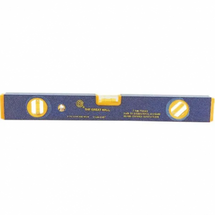 Livella in alluminio 2 bolle 30 cm